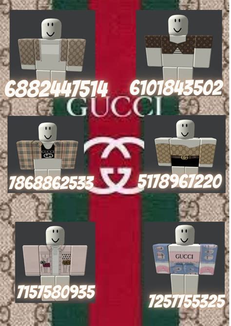 gucci pants roblox id|Gucci clothes Roblox.